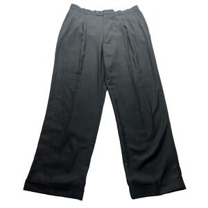 Louis Raphael Tailored Men's Golf Dress Pants Trousers Pleated Front Size 36X30